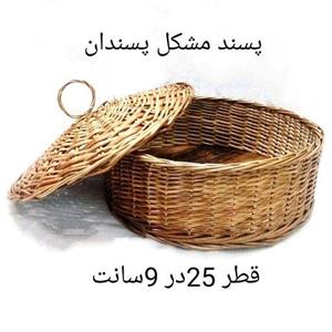 سبد گرد دردار 25سانتی تیناسادات تضمین کیفی خودرنگ25در ارتفاع 10سانت(890g )