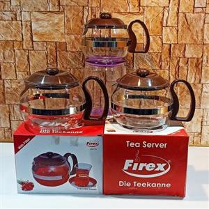 قوری پیرکس شعله مستقیم 1 لیتری برند Firex آلمان