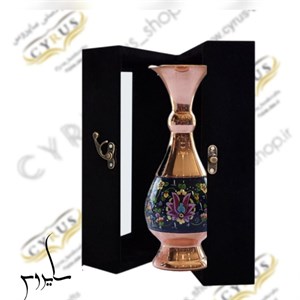 گلدان مس و پرداز 16 سانتی با کیفیت بالا