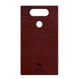 برچسب تزئینی ماهوت مدلNatural Leather مناسب برای گوشی  LG V20 MAHOOT Natural Leather Sticker for LG V20