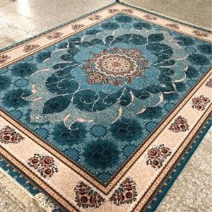فرش  700 شانه اصل نقشه چکاوک آبی تراکم 2550 12 متری