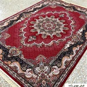 فرش طرح نیلی لاکی 700 شانه اصلی، تراکم 2550، 12 متری