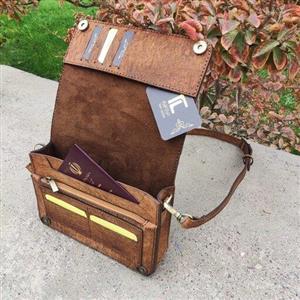 کیف مدارک مردانه کد 96 چرم طبیعی و دست دوز تیاراچرم مشهد