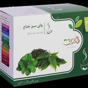دمنوش کیسه ای چای سبز نعنا 20 عددی