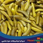 خیارشور ریز  ویژه دبه ای 8 کیلو خالص😋 تهیه شده از بهترین خیار همدان