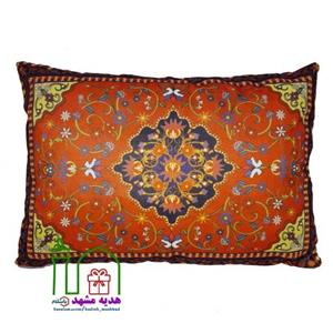 یک جفت روبالشتی مخمل آبرنگی 5070 \nطرح قابی حاشیه دار