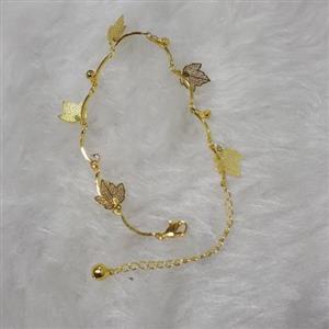 پابند استیل طلایی رنگ ثابت