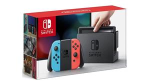 مجموعه کنسول بازی نینتندو مدل Switch Blue and Neon Red Joy-Con Nintendo Switch Blue and Neon Red Joy-Con  Bundle Game Console