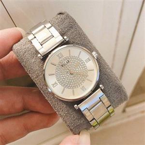 ساعت خاص نقره ای استیل دخترانه و زنانه مارک والار