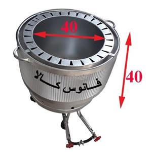 تنور گازی نان پزی 40 در 40-تنور گازی پخت نان