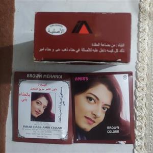 حنا هندی  قهوه ای پک 6عددی