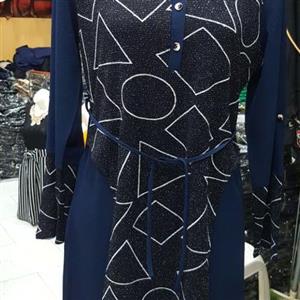 سارافون زنانه کرپ لمه وارداتی با کیفیت سایز 50تا 54