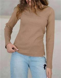 بلوز یقه گرد کبریتی