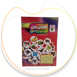 بازی فکری هوش چین 4 تکه زاغک اسباب بازی آموزشی