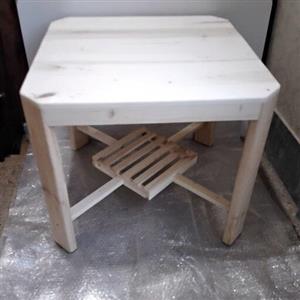 کرسی چوبی با جای بخاری 60-60