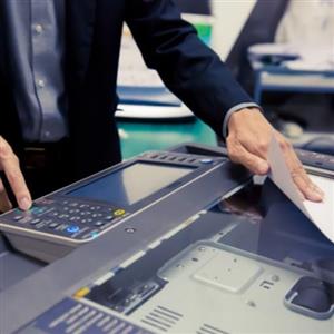 کپی یا پرینت سیاه و سفید دورو بـرگـه سایز آ4