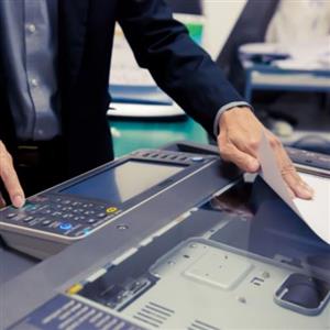 کپی یا پرینت سیاه و سفید یکرو هـر بـرگ سایز آ5