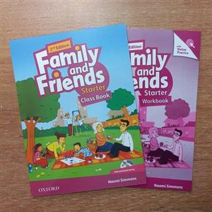 کتاب زبان فمیلی فرندز  استارتر Family and friends starter سایز وزیری به همراه کتاب کار