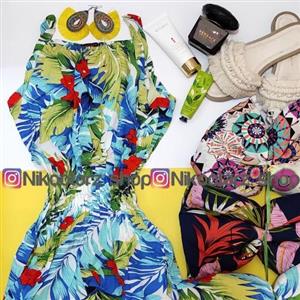 پیراهن ساحلی بندی قواره دار