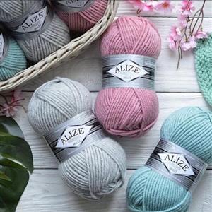 کاموا آلیز ماکسی ضخیم 25% پشم 75%اکریلیک باکیفیت عالی مناسب برای بافت های ضخیم و گرم