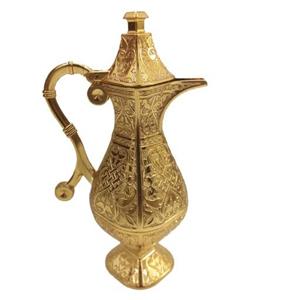 گلاب پاش استیل دسته دار طلایی