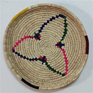 سینی پذیرایی حصیری