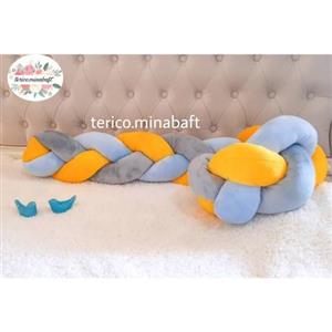 گارد3 رشته ای گیس بافت تخت کودک از جنس مخمل