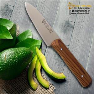 چاقوی (کارد) دم دستی استیل الماس زنجان( تیز و ضد آب)