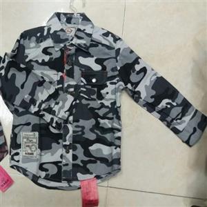 پیراهن پسرانه طرح چریکی سایز 2 تا 13 سال