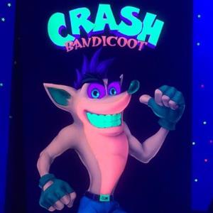تابلو بلک لایت با طرح بازی 3 سایز 20 در 30 سانتی متر Blacklight Game