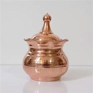 قندان مسی شیک گنبدی چین خور نانو\n\nشده