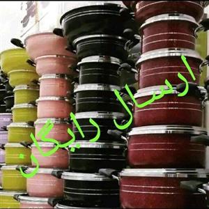 سرویس قابلمه 14 تیکه زنبوری گرانیتی