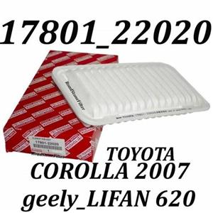 فیلتر هوا  تویوتاAvensis-Corolla- Hilux  جنیون پارت کد 22020-17801