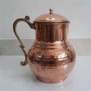پارچ دربدار دسته برنجی نانو شده