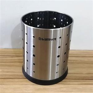 جا قاشقی استوانه استیل برند سام ست با کیفیتی عالی