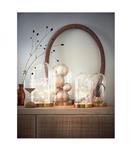 Ikea  BEGAVNING Glass dome with base