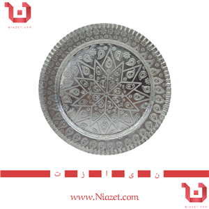 بشقاب میوه خوری مسی