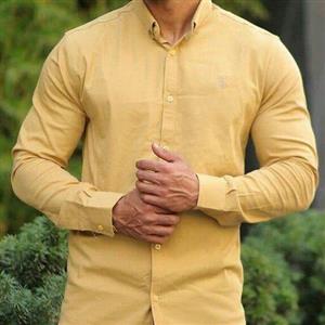 پیراهن ساده مردانه جنس کتون فوق العاده عالی سایز m تا 4x