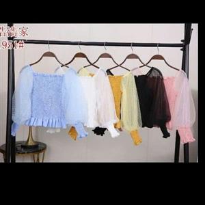 شومیز مجلسی زنانه و دخترانه کمر کش آستین گبپور کار وارداتی فری سایز