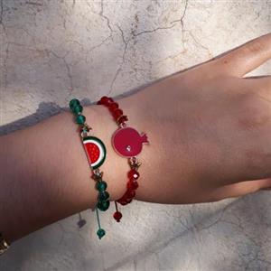 دستبند یلدایی( برای یک عدد می باشد ) دستبند انار یلدا، دستبند یلدایی، زیورالات یلدا