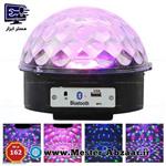 رقص نور اسپیکر موزیکال نیم کره گردان چرخشی مدل Crystal Magic DJ LED