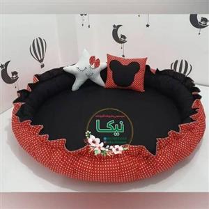 تشک گارد دار گرد چند منظوره بازی و خواب
