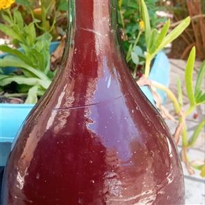 سرکه انگور خونگی محلی قرمز یک و نیم لیتری
