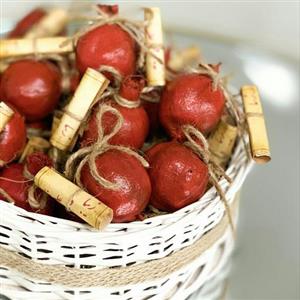 گیفت انار شب یلدا همراه کاغذ یادبود