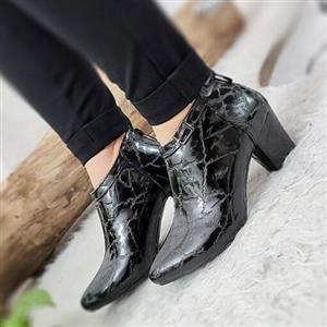 نیم بوت سوییت زنانه کیفیت عالی زرشکی و خاکی