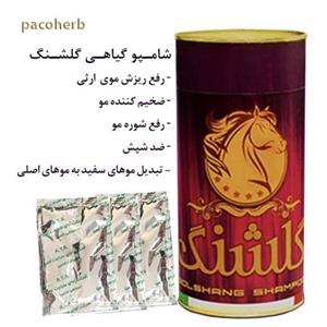 شامپو گیاهی گلشنگ ( طرح جدید) 150 گرم - حاوی 3 بسته