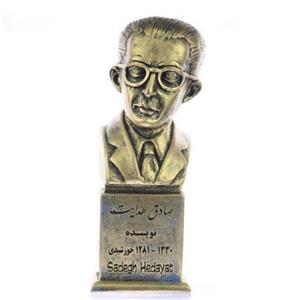 تندیس یادمان طرح صادق هدایت کد S125-1 ( علم گستر )