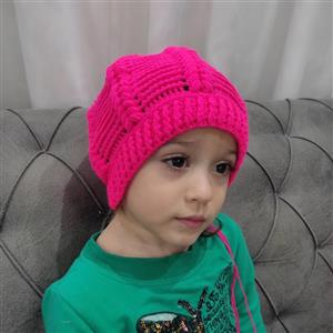 ‌کلاه دخترانه یک تا سه سال