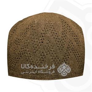 عرقچین نخی قهوه ای تُرک