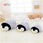 عروسک پولیشی بالشتی پنگوئن سایز متوسط Stuffed Penguin